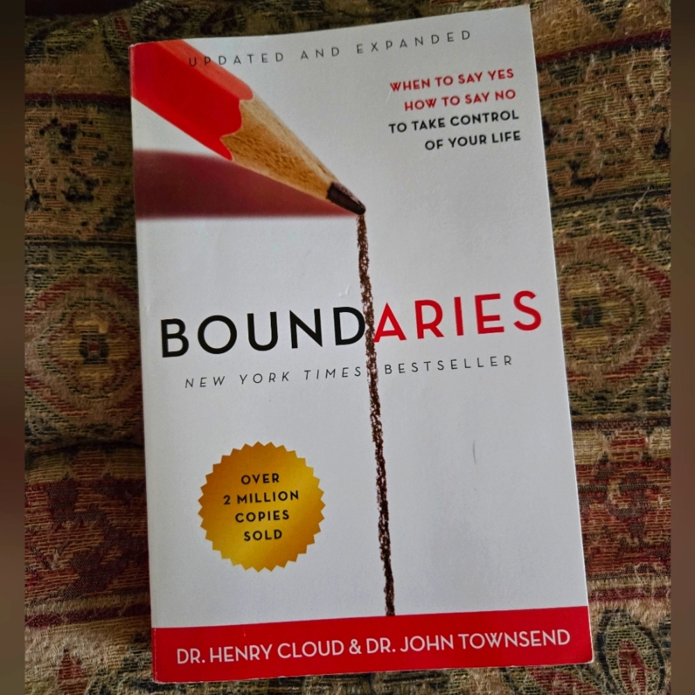 Boundaries Book by Dr. Henry Cloud and Dr. John Townsend